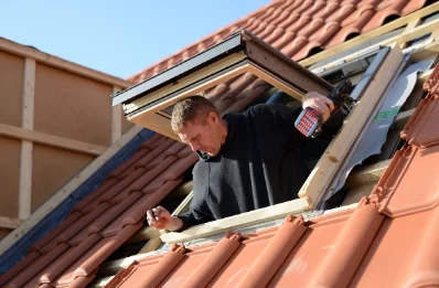 Pose de fenêtres de toit Velux à Bussiares